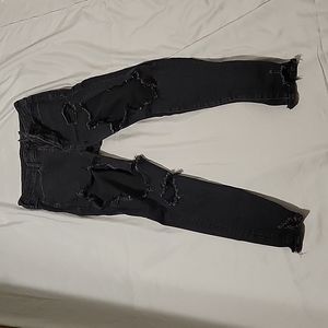 Black Ripped Jeans